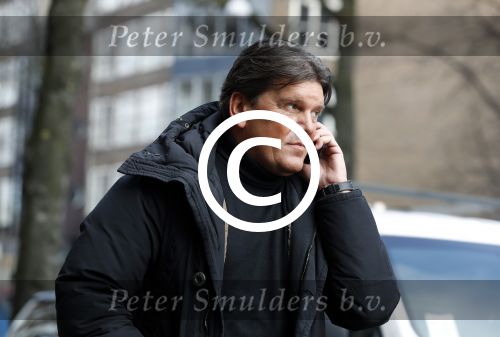 Amsterdam 3 februari 2017 
Frank masmeijer bellend op straat