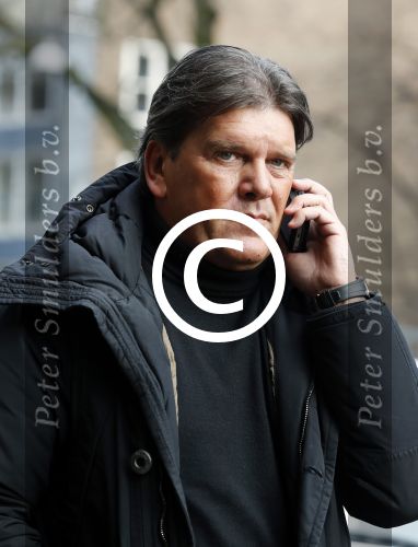 Amsterdam 3 februari 2017 
Frank masmeijer bellend op straat