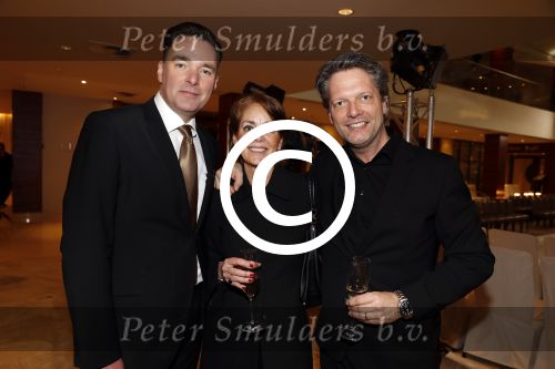 Amsterdam 12 februari 2017 
Modeshow Paul Schulten in het Okura. Guido den Aantrekker met zijn vrouw Tiffany