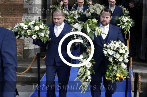 Rotterdam 2 februari 2017 
Herdenkingsdienst / begrafenis Hans Breukhoven in de Laurenskerk