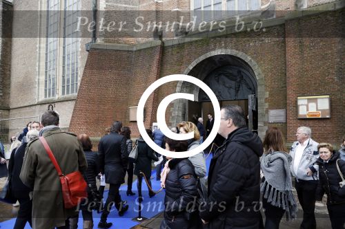 Rotterdam 2 februari 2017 
Herdenkingsdienst / begrafenis Hans Breukhoven in de Laurenskerk