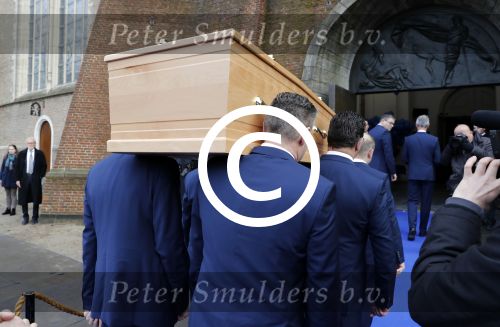 Rotterdam 2 februari 2017 
Herdenkingsdienst / begrafenis Hans Breukhoven in de Laurenskerk