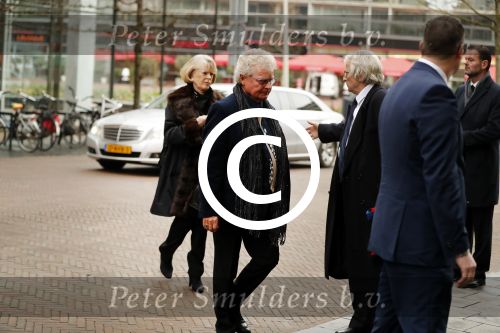 Rotterdam 2 februari 2017 
Herdenkingsdienst / begrafenis Hans Breukhoven in de Laurenskerk. Broer hans