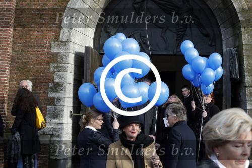 Rotterdam 2 februari 2017 
Herdenkingsdienst / begrafenis Hans Breukhoven in de Laurenskerk. Gasten