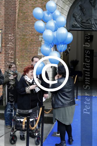 Rotterdam 2 februari 2017 
Herdenkingsdienst / begrafenis Hans Breukhoven in de Laurenskerk. Gasten