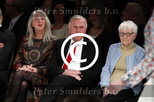Amsterdam 12 februari 2017 
Modeshow Paul Schulten in het Okura. harry Mens met vriendin