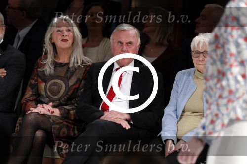 Amsterdam 12 februari 2017 
Modeshow Paul Schulten in het Okura. harry Mens met vriendin