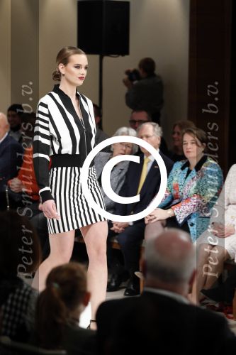 Amsterdam 12 februari 2017 
Modeshow Paul Schulten in het Okura. harry Mens met vriendin