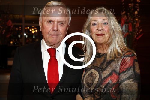 Amsterdam 12 februari 2017 
Modeshow Paul Schulten in het Okura. harry Mens met vriendin