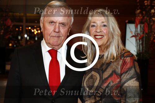 Amsterdam 12 februari 2017 
Modeshow Paul Schulten in het Okura. harry Mens met vriendin