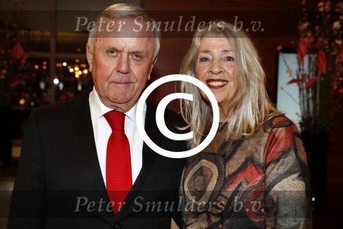 Amsterdam 12 februari 2017 
Modeshow Paul Schulten in het Okura. harry Mens met vriendin