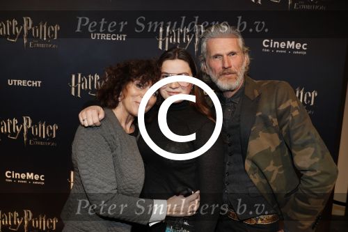 Utrecht 9 februari 2017
Exebition Harry Potter in Cinemec Utrecht. Henriette Tol met man en dochter
