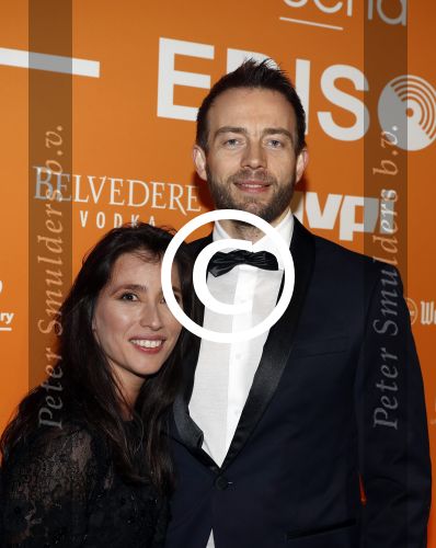 Amsterdam 13 februari 2017  
Uitreiking edisons in de westergasfabriek. Henry Schut met vrouw