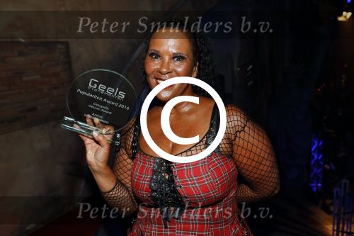 Aalsmeer 30 januari 2017
Nieuwjaarsreceptie Henk Geels in studio \'s Aalsmeer. Ingrid Simons