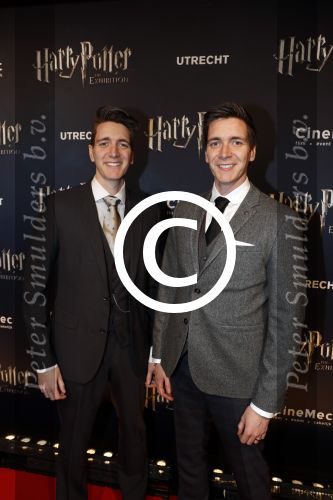 Utrecht 9 februari 2017
Exebition Harry Potter in Cinemec Utrecht. James en Oliver Phelps