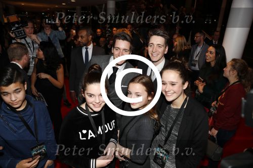 Utrecht 9 februari 2017
Exebition Harry Potter in Cinemec Utrecht. James en Oliver Phelps