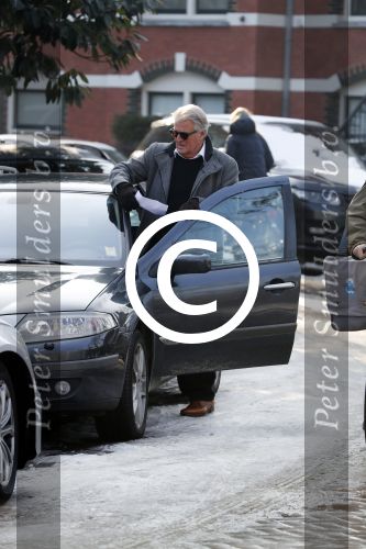 Amsterdam 13 februari 2017 
Jeroen Krabbe stapt in zijn auto in Amsterdam