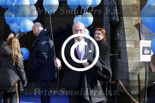 Rotterdam 2 februari 2017 
Herdenkingsdienst / begrafenis Hans Breukhoven in de Laurenskerk. Joep v d Nieuwenhuyzen