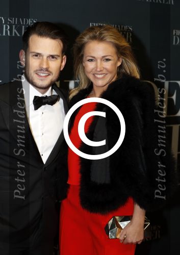 Amsterdam 7 februari 2017
Premiere fifty shades darker in Tuschinski. Levi v Kempen met vriendin