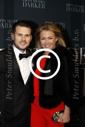 Amsterdam 7 februari 2017
Premiere fifty shades darker in Tuschinski. Levi v Kempen met vriendin