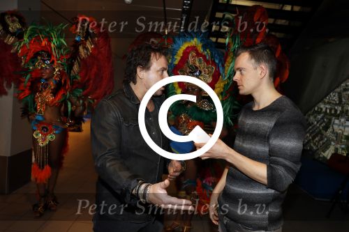 Schiphol 16 februari 2017
Marco Borsato en Raymond Rutting vertrekken vanaf Schiphol naar Aruba om daar foto\'s te gaan maken voor expositie. Met Nick Dijkman van Story