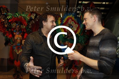 Schiphol 16 februari 2017
Marco Borsato en Raymond Rutting vertrekken vanaf Schiphol naar Aruba om daar foto\'s te gaan maken voor expositie. Met Nick Dijkman van Story
