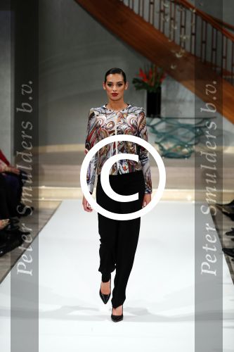 Amsterdam 12 februari 2017 
Modeshow Paul Schulten in het Okura