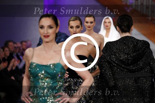 Amsterdam 12 februari 2017 
Modeshow Paul Schulten in het Okura