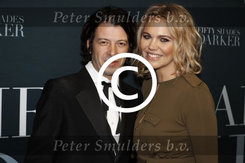 Amsterdam 7 februari 2017
Premiere fifty shades darker in Tuschinski. Myrthe Mylius met vriend Sebastian Schneberger