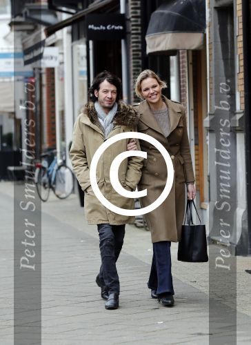 Amsterdam 1 februari 2017
Myrthe Mylius met haar vriend Sebastian Schneberger aan het shoppen