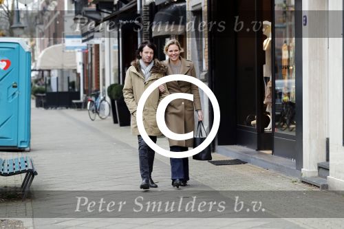 Amsterdam 1 februari 2017
Myrthe Mylius met haar vriend Sebastian Schneberger aan het shoppen