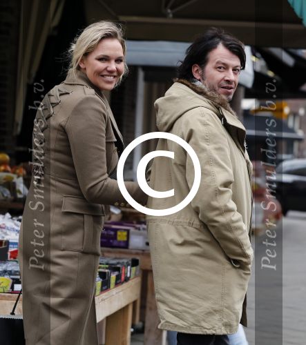 Amsterdam 1 februari 2017
Myrthe Mylius met haar vriend Sebastian Schneberger aan het shoppen