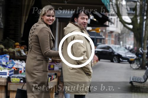 Amsterdam 1 februari 2017
Myrthe Mylius met haar vriend Sebastian Schneberger aan het shoppen
