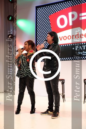 Amsterdam,25 Februari 2017 Huishoudbeurs
Optreden Roy Donders en Patty Brard
