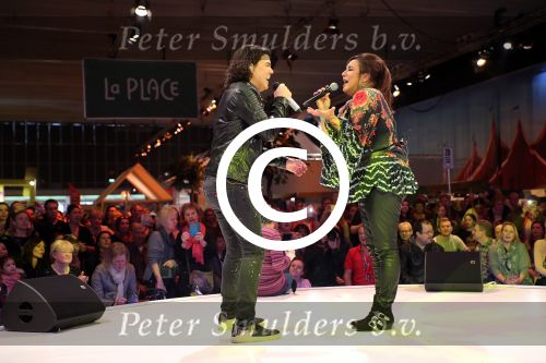 Amsterdam,25 Februari 2017 Huishoudbeurs
Optreden Roy Donders en Patty Brard