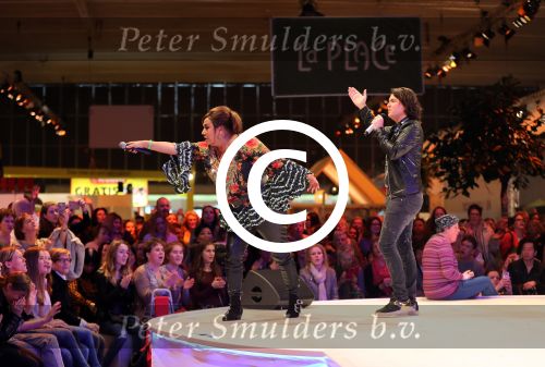 Amsterdam,25 Februari 2017 Huishoudbeurs
Optreden Roy Donders en Patty Brard