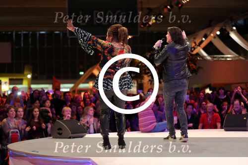 Amsterdam,25 Februari 2017 Huishoudbeurs
Optreden Roy Donders en Patty Brard