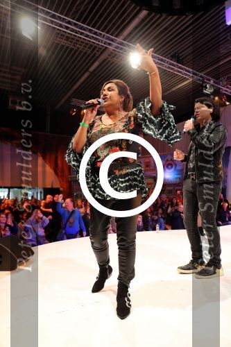 Amsterdam,25 Februari 2017 Huishoudbeurs
Optreden Roy Donders en Patty Brard
