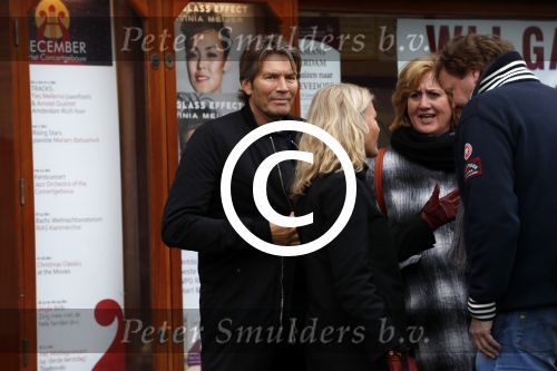 Amsterdam 4 februari 2017
Piet Boon met zijn partner Charlotte Zuijderwijk in amsterdam zuid.