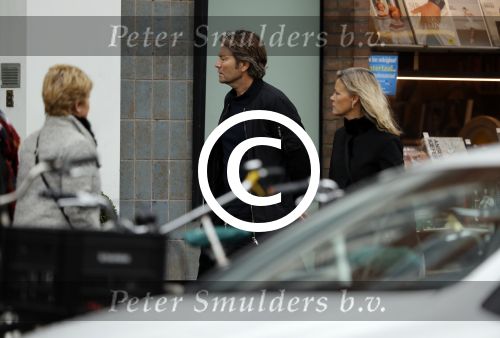 Amsterdam 4 februari 2017
Piet Boon met zijn partner Charlotte Zuijderwijk in amsterdam zuid.