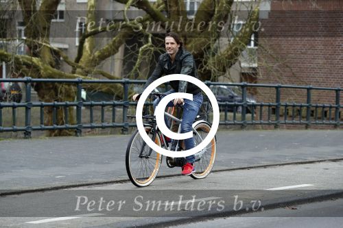 Amsterdam 7 februari 2017 
Ralph Moorman (voedingsspecialist ) op zijn electrische fiets