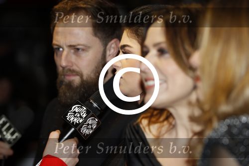 Amsterdam 7 februari 2017
Premiere fifty shades darker in Tuschinski. Roxeannne Hazes met haar nieuwe vriend Erik Zwennes