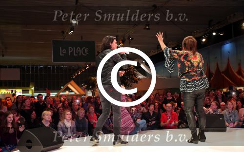 Amsterdam,25 Februari 2017 Huishoudbeurs
Optreden Roy Donders en Patty Brard