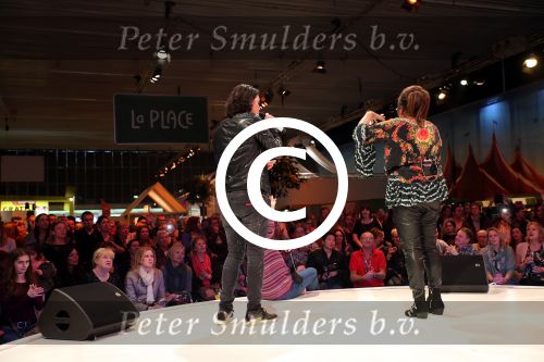 Amsterdam,25 Februari 2017 Huishoudbeurs
Optreden Roy Donders en Patty Brard