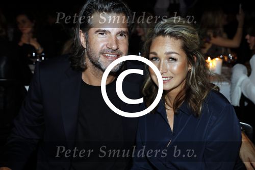 Amsterdam 25 januari 2017 
Amayzine awards in de westerkerk. Dominique v Hulst met haar man Marc