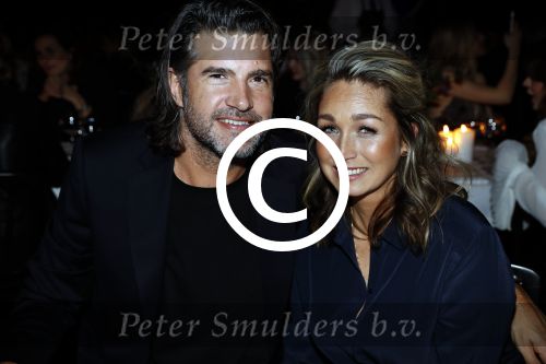 Amsterdam 25 januari 2017 
Amayzine awards in de westerkerk. Dominique v Hulst met haar man Marc
