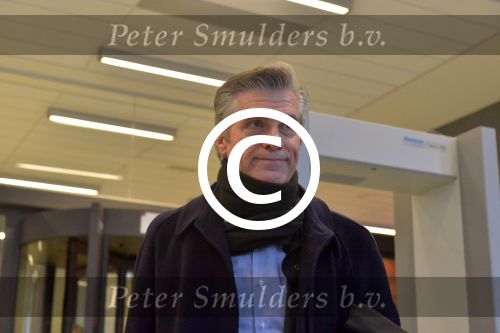 Haarlem, 27 Februari 2017 Proces Patricia Paay tegen haar buurman Maarten Oostvogel en bijgestaan door haar advocaat Mr. Johan Langelaar
