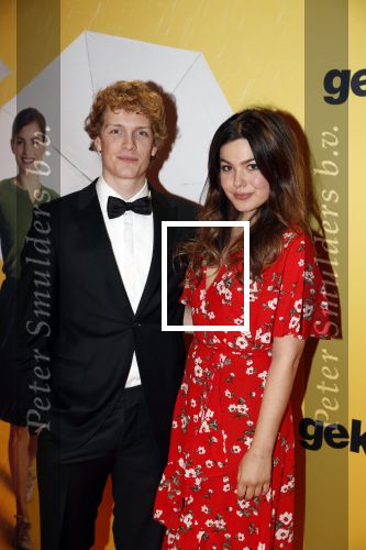 Amsterdam 12 februari 2018
Premiere Gek van Oranje in Tuschinski. Abbey Hoes en Martijn Lakemeijer