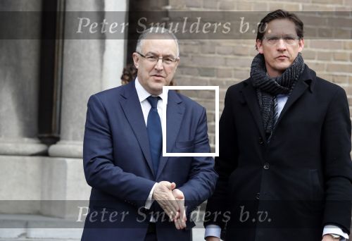 Rotterdam 20 februari 2018
Dienst voor overlijden /begrafenis Ruud Lubbers in de Laurentius Elisabeth Kathedraal. Ahmed Aboutaleb met Joost Eerdmans