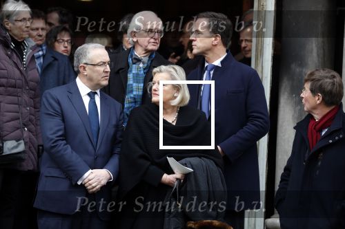 Rotterdam 20 februari 2018
Dienst voor overlijden /begrafenis Ruud Lubbers in de Laurentius Elisabeth Kathedraal. Ahmed Aboutaleb